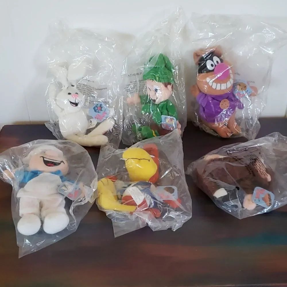 Vintage General Mills Breakfast Buddies Plush Toys
